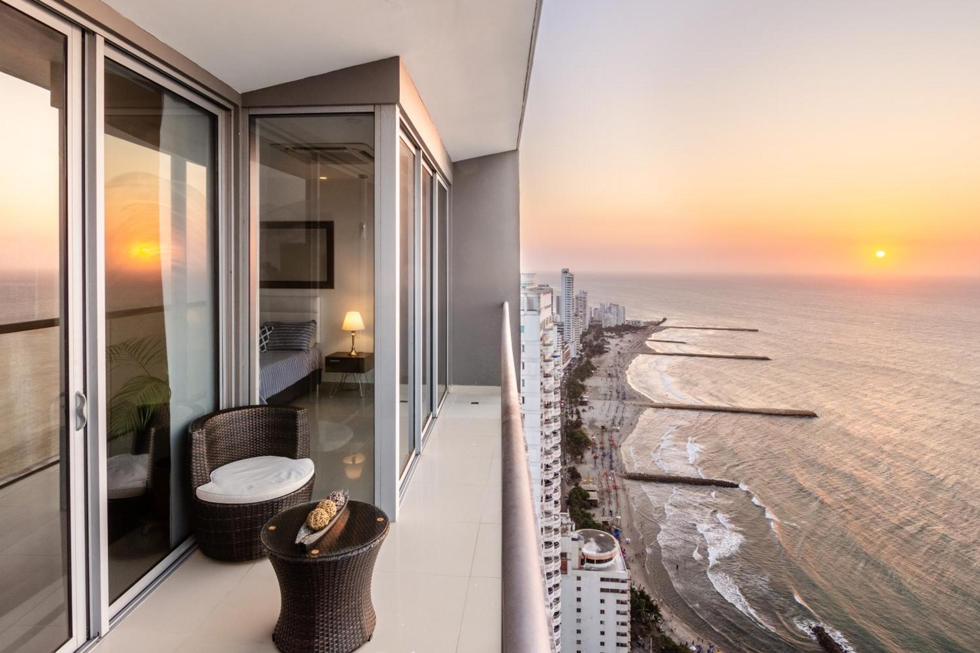 41St Fl Beach Condo In Bocagrande Cartagena 외부 사진